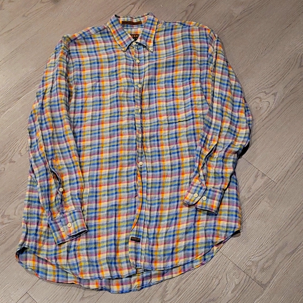 Excellent Condition Robert Talbott Shirt Size Lar… - image 1